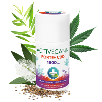 ANNABIS ACTIVECANN FORTE+ HANF MASSAGEGEL MIT 1 800 mg CBD