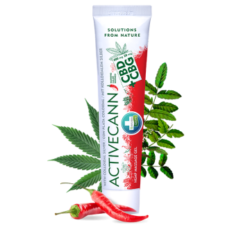 ANNABIS ACTIVECANN WÄRMENDES HANF MASSAGEGEL MIT CBD + CBG
