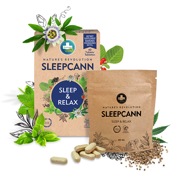 ANNABIS SLEEPCANN SLEEP & RELAX – NAHRUNGSERGÄNZUNG