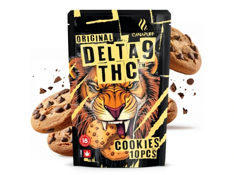 Delta 9 THC Cookies - 10pcs